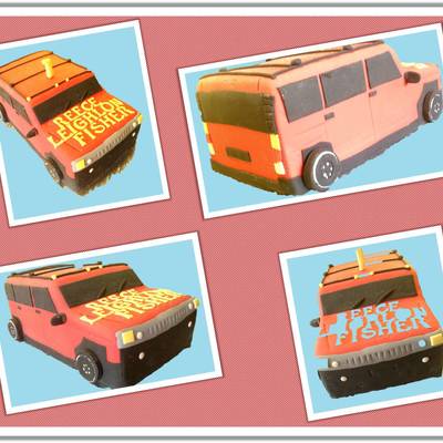 Hummer 3D Cake