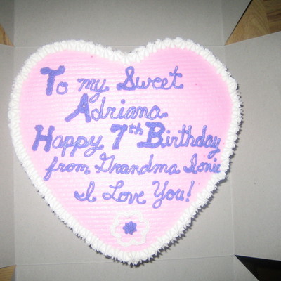 Pink Heart Birthday