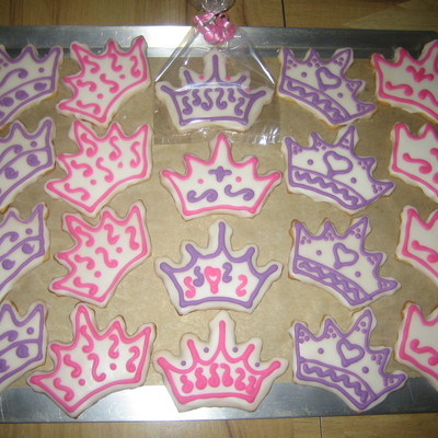 Princess Tiara Cookies