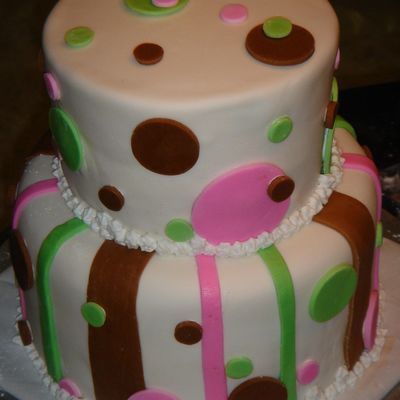 Birthday Dots And Stripes