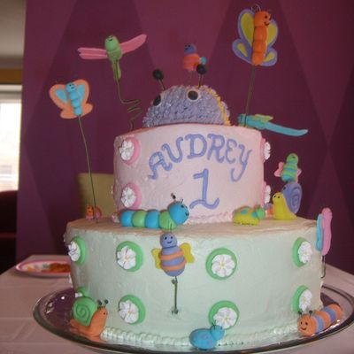 Garden Birthday Cake