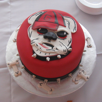 Ga Bulldog Cake