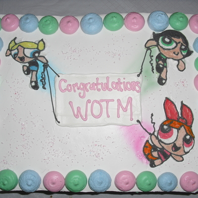 Powerpuff Cake