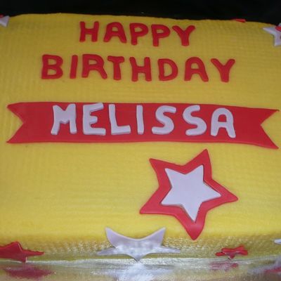 Buttercream Birthday Cake