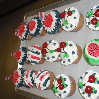 Memorial Day Cupcakes