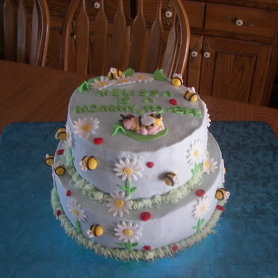 Bumble Bee Baby Shower Cake