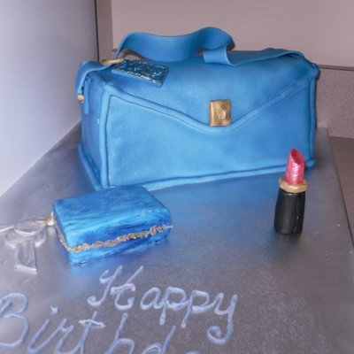 Blue Birthday Purse