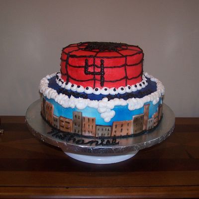 Spiderman Cake