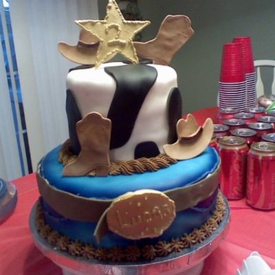 Woody, Western Birthday Cake