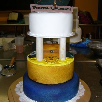 Pirates Of The Caribbean Cake
