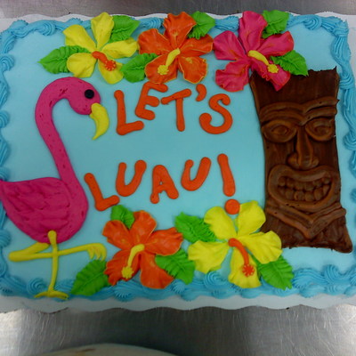 Luau Cake