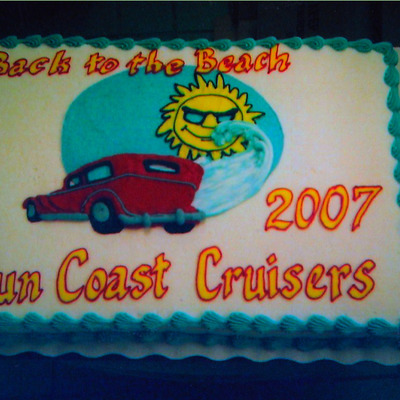 Car Club Cake