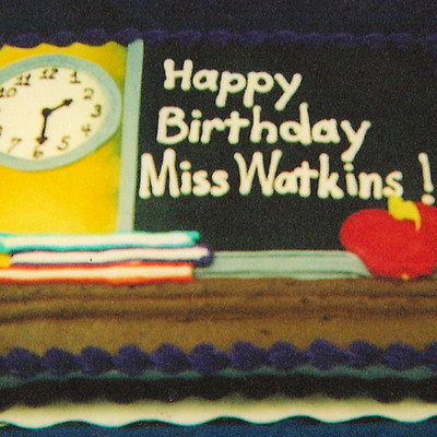 School Teacher's Desk