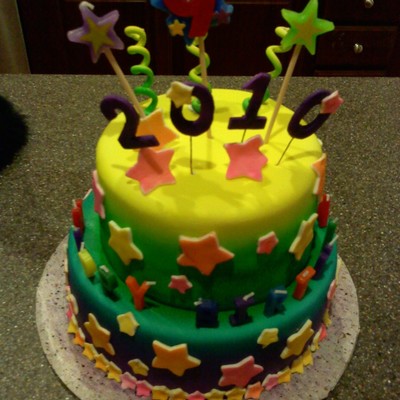 Ali's Birthday/ New Years Cake