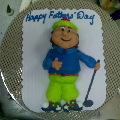 Cupcake People- Golfer
