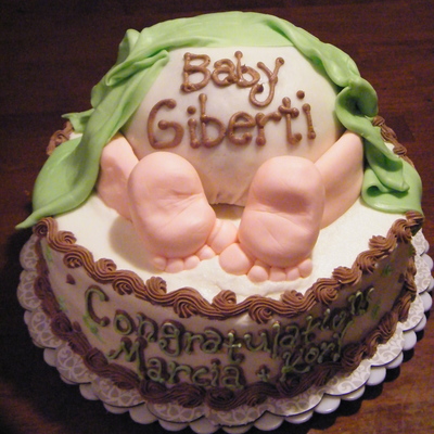 Baby Bum Cake