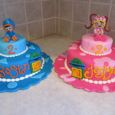 Umizoomi Cakes For Twins