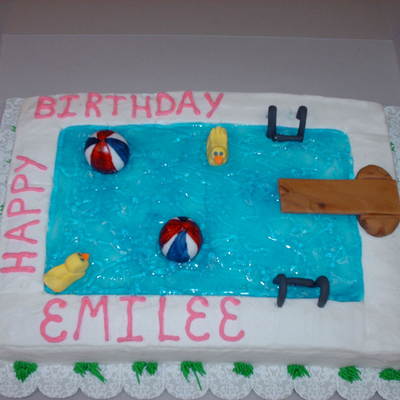 Swimming Pool Birthday Party