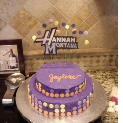 Hannah Montana B-Day Cake