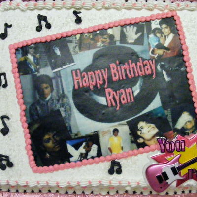 Michael Jackson Cake