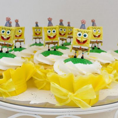 Spongebob Cupcakes