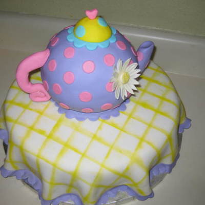 Tea Pot Cake.