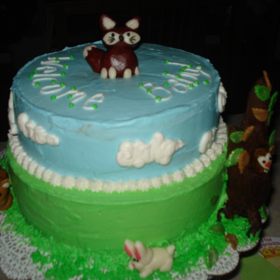 Owl Cake