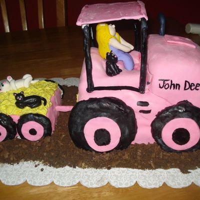 Pink Tractor