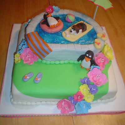 Penguin And Puppy Pool