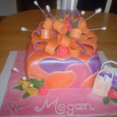 Pink And Orange Birthday