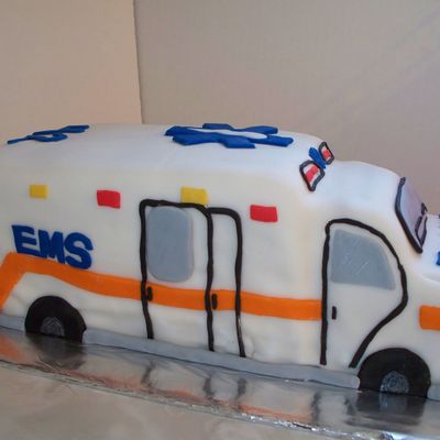 Paramedic Birthday Cake