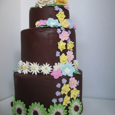 Royal Flower Cake