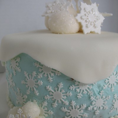Snowflake Cake