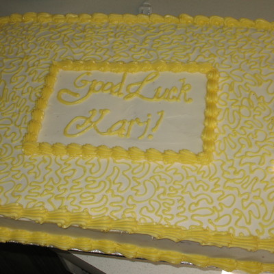 Retirement Cake