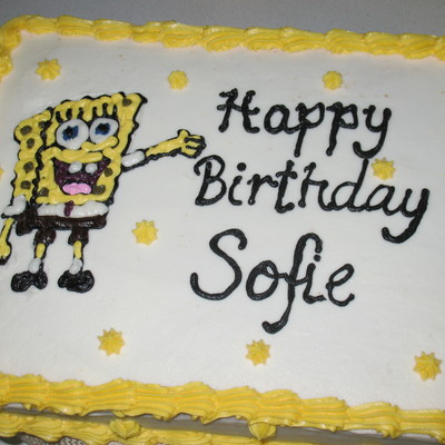 Spongebob Cake