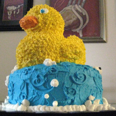 3D Ducky Cake