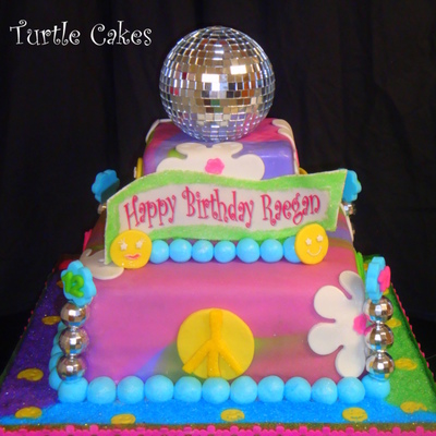 Groovy~Tie-Dyed~Discoing 12Th Birthday