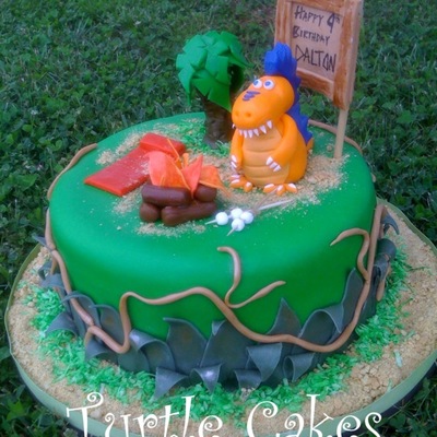 Dinosaurs Gone Camping