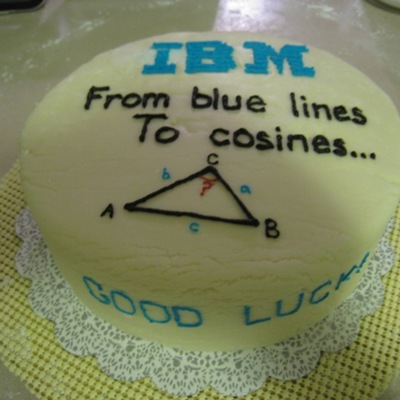 Dad's Retirement Cake