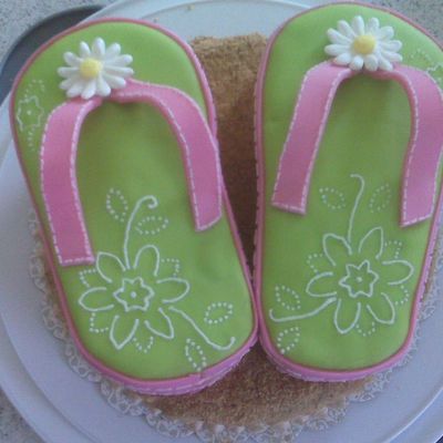 Flip Flops Cake