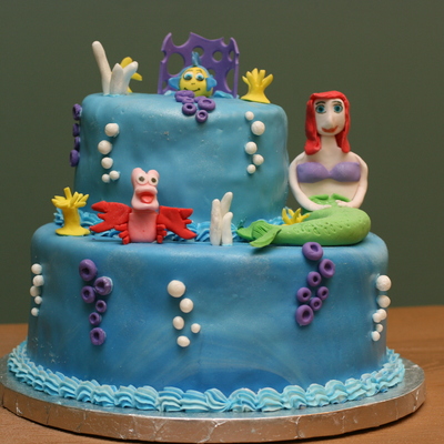 Little Mermaid Cake