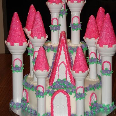 Princess Castle Cake