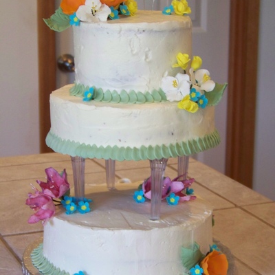 State Flower Celebration Cake