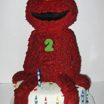 Elmo Cake