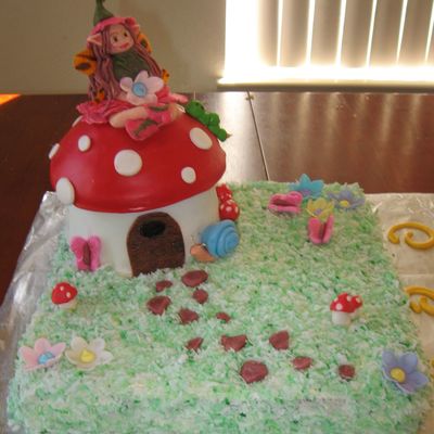 Woodland Fairy Birthday Cake