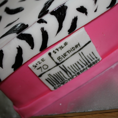 Shoe Box Cake