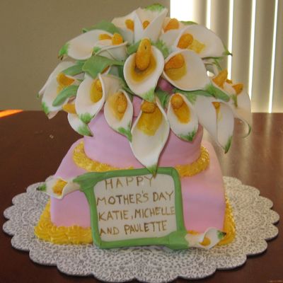 Calla Lilly Cake
