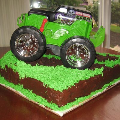 Monster Truck Cake