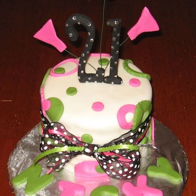 21St Birthday Cake