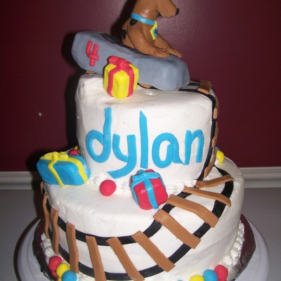 Scooby Doo On A Roller Coaster